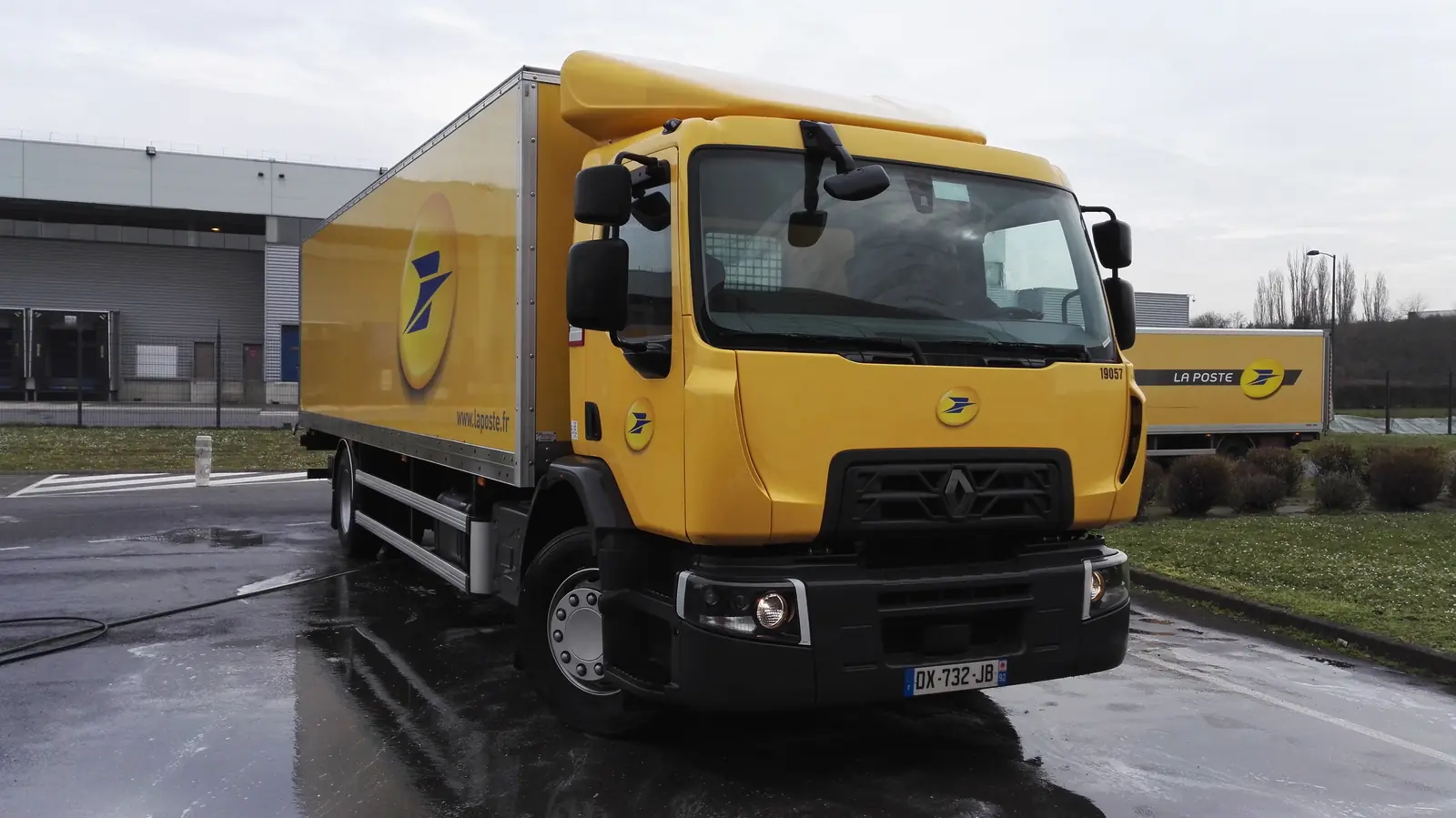 Porteur de flotte propre après lavage sur site client